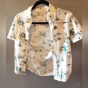 Boys Dress Shirt. HAWAII STYLE! Button up